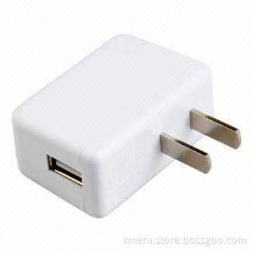 Smart Mobile USB AC Adapter with 1 USB, 5V DC Output Voltage/Mobile Phone USB Charger